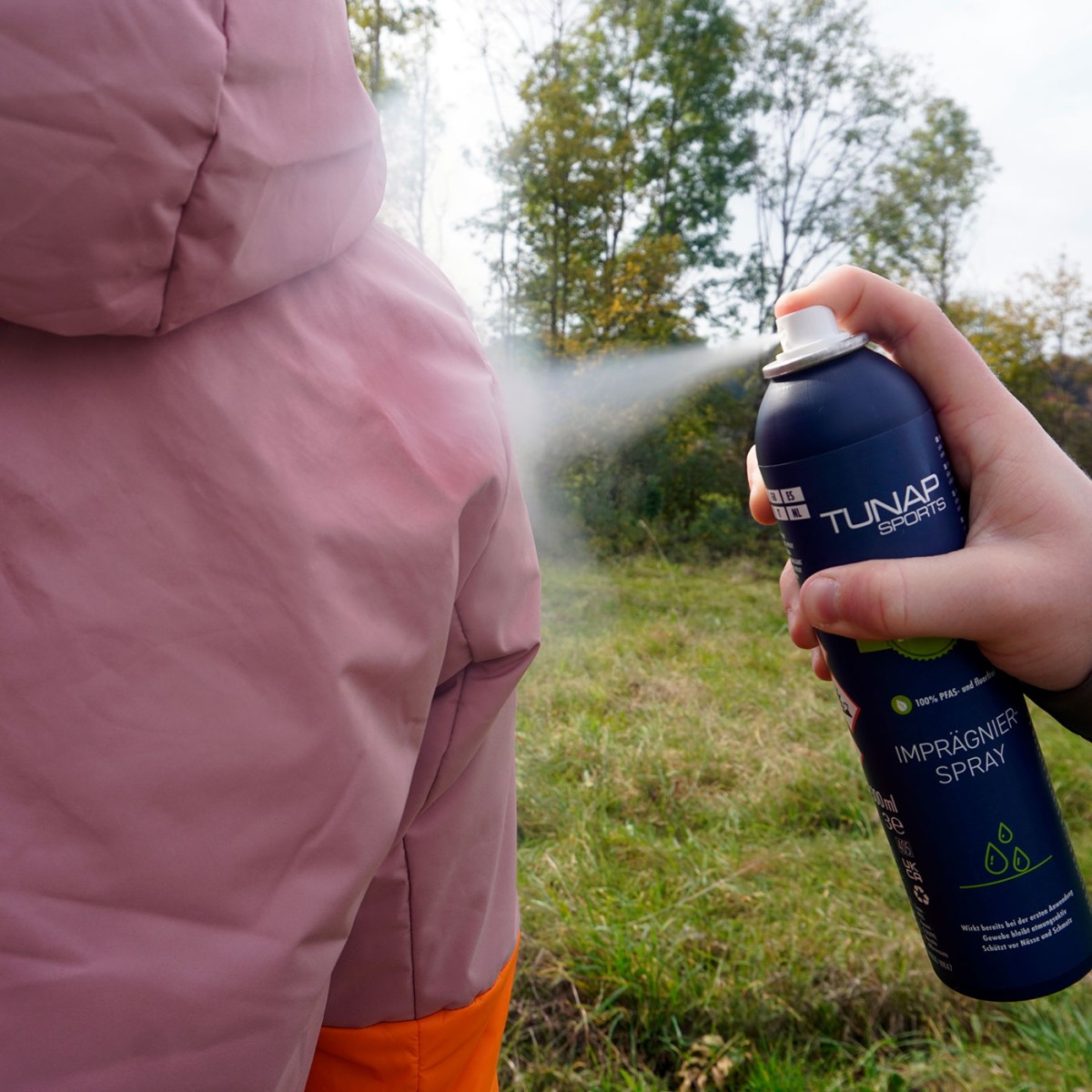 PFAS freies Imprägnierspray